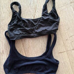 Bundle: Parade & Arlo Ribbed Bralettes – Size Small